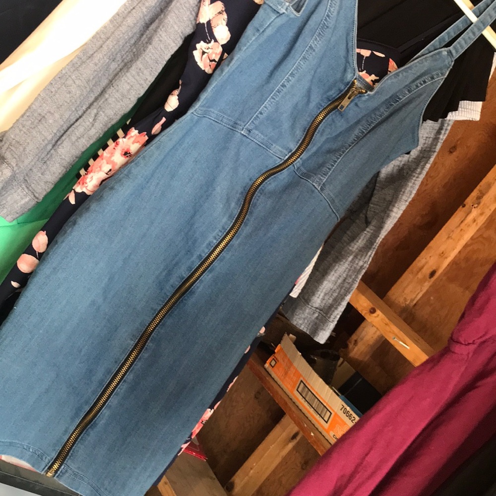 Denim dress